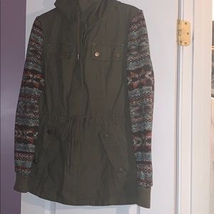 Sweater sleeve utility anorak 🧥